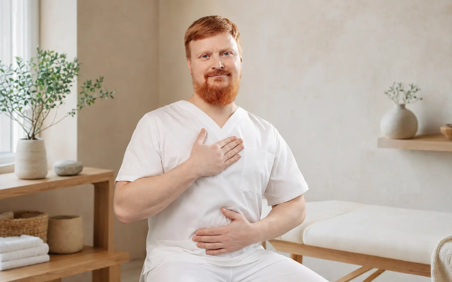 Exercise: Navel Breathing — basic version