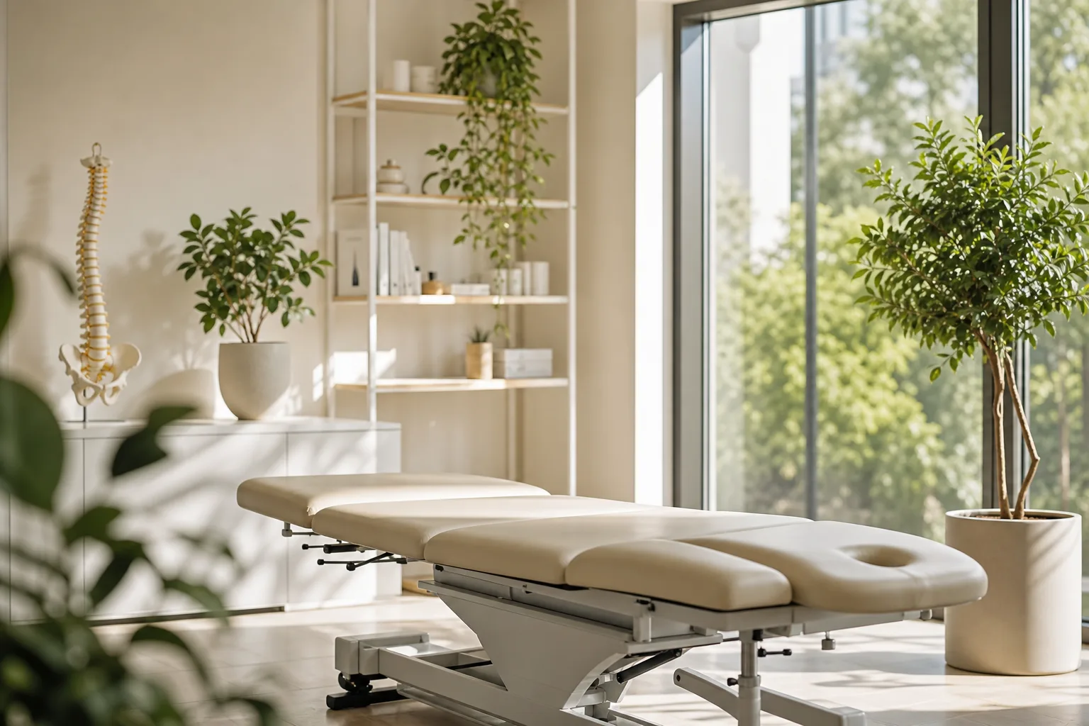 Interior of a restorative technologies clinic in Nizhny Novgorod